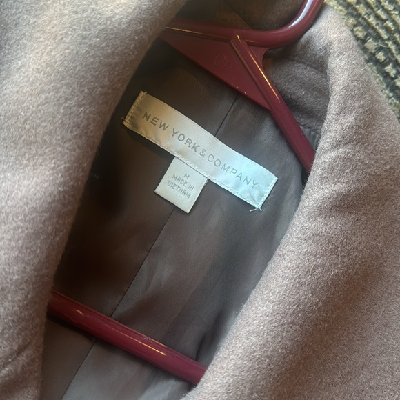 New York & Company Coat (Med) - Picture 4 of 4
